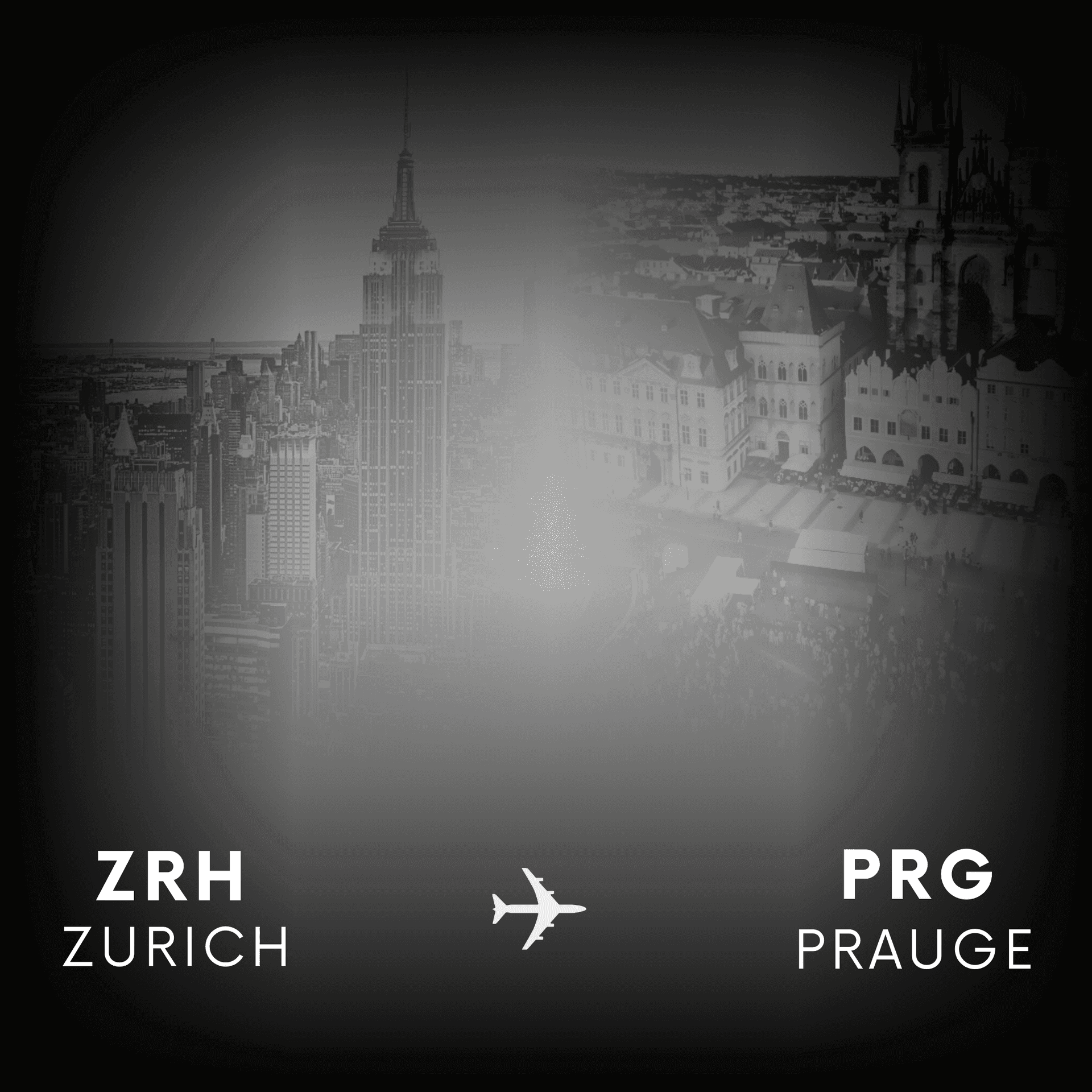 Zurich  to Prague 